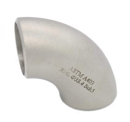 METAL Yüksek Kalite Nikel Alaşımı Inconel 600 45 Derece Dirseği Butt Kaynak Bileşenleri ASME B16.9 Özel Boyut