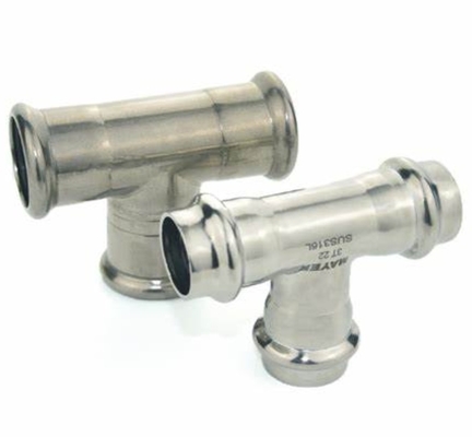 Metal Paslanmaz Çelik Yüksek Kalite B366 WPNIC11 Nikel Alaşım Redüksiyon Tee 3&quot;X6&quot; STD ASME B16.9