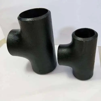 ASME B16.9 Butt kaynak eşit Tee özelleştirilebilir malzeme örneğin karbon çelik paslanmaz çelik NPS1/2 "-60" Hızlı teslimat Düşük MOQ