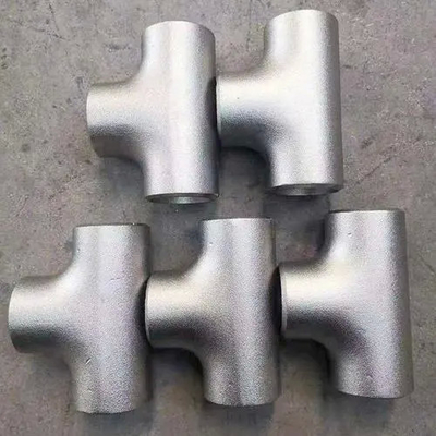 ASME B16.9 Butt kaynak eşit Tee özelleştirilebilir malzeme örneğin karbon çelik paslanmaz çelik NPS1/2 "-60" Hızlı teslimat Düşük MOQ