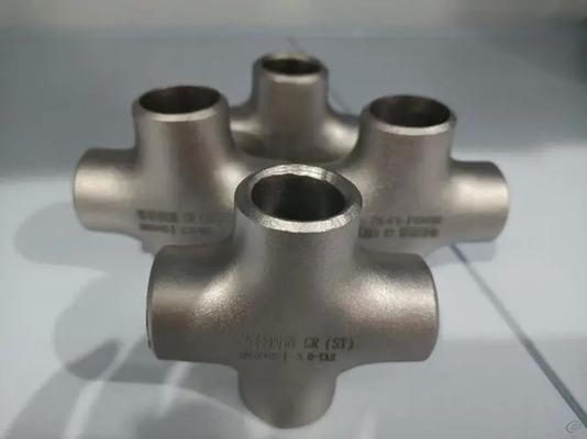 ASME B16.9 Butt Saldırma Çapraz Su Yağı Boru Sistemi Özelleştirilebilir Malzeme NPS 1/2 "-48" Sch5s-Sch180