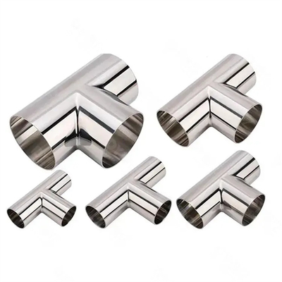 ANSI/ASME Paslanmaz Çelik Karbon Çelik Butt Welding Tee Özel Boyutlar & Malzeme Endüstriyel Sınıf