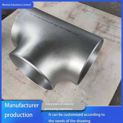 ASTM A234 WP11 Alaşımlı Çelik Butt Welding Reducing Tee 5" SchXS