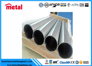 Titanyum alaşımlı boru Özel uzunluklu cilalı boru ASTM B861 Standart alaşımlı boru