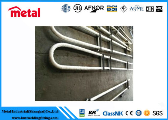 UNS S32205 Çifte Paslanmaz Çelik U-Bend Tüpler ASTM A789 ASME SA789