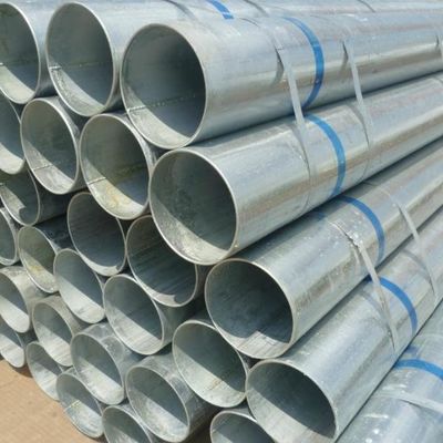 Hot Dip Galvanized Tube Outer Diameter 8 Inch to 12 Inch, Big Medium Small Zero Spangle for Industrial Applications