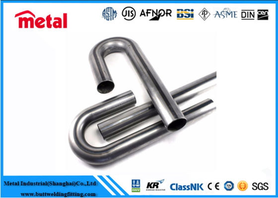 A213 SA213 TP304 TP316L Boiler sistemi için SCH 80 dikişsiz U tüpleri