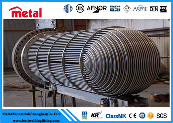 A213 SA213 TP304 TP316L Boiler sistemi için SCH 80 dikişsiz U tüpleri