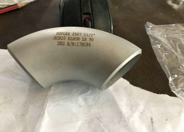 Alaşımlı Çelik Monel Alaşım 400 UNS N04400 Boru Bağlantı Elemanları 2 &quot;SCH40 90LR Takım ve İşleme İçin Dirsek