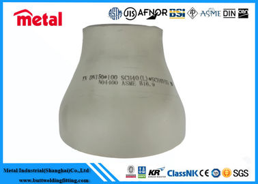 Alın Kaynaklı Uydurma Süper Dubleks Paslanmaz Çelik UNS S32750 Eksantrik Redüktör 1 X 3/4 ASME B16.9