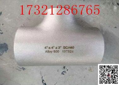 UNS N08800 Alloy800 Boru Bağlantı Parçaları 1 ”SCH40 ANSI B 16.9 Yüksek Isıl Kararlılık