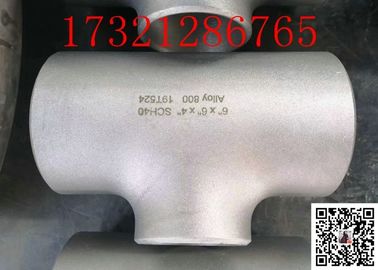 UNS N08800 Alloy800 Boru Bağlantı Parçaları 1 ”SCH40 ANSI B 16.9 Yüksek Isıl Kararlılık