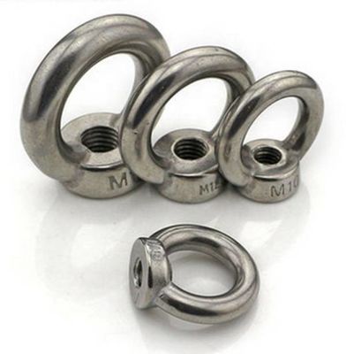 SS304 SS316 Marine Bow Lug Göz Somunları Hex Weld M6 Halka Somun