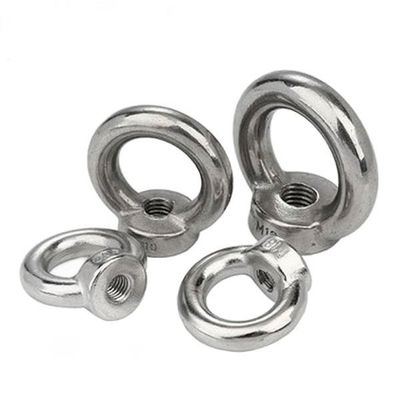 SS304 SS316 Marine Bow Lug Göz Somunları Hex Weld M6 Halka Somun