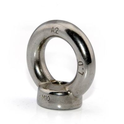 SS304 SS316 Marine Bow Lug Göz Somunları Hex Weld M6 Halka Somun