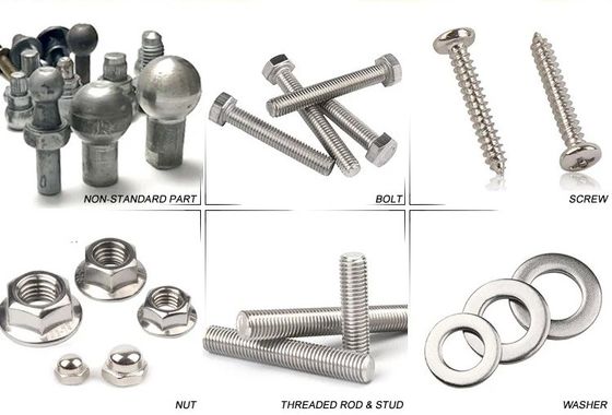 ASTM A453 Mekanik 7/8 &quot;Din975 Dişli Saplama Cıvata Vidası Siyah-Kalın Dişli galvanizli