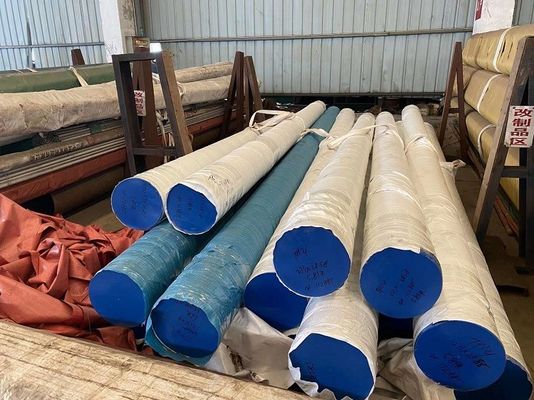 EN10028 E355 Malzeme Alaşımlı Çelik Dikişsiz Borular Ağır Duvar Boruları Yuvarlak Şekil
