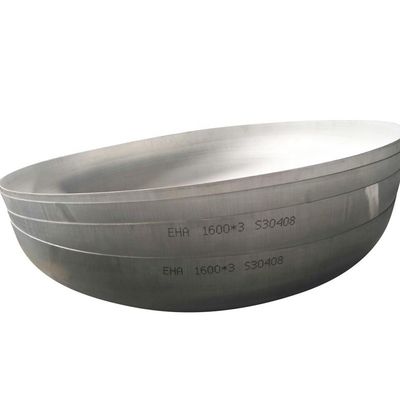 Basınçlı Kap Oval Koni Bulaşık SS304L Çelik Tank ODM'yi Bitiriyor