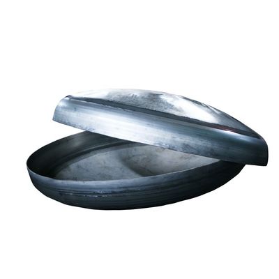 Basınçlı Kap Oval Koni Bulaşık SS304L Çelik Tank ODM'yi Bitiriyor