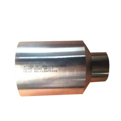 Dikişsiz Paslanmaz Çelik A182 WP317 SCH10SxSCH40S PBE Swage Nipel
