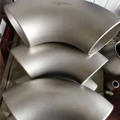 ASME B16.9 Titanyum Sınıf 2 Ti Dirsek 90 Derece R-1.5d 60.3*2.77mm DN50 Sch10