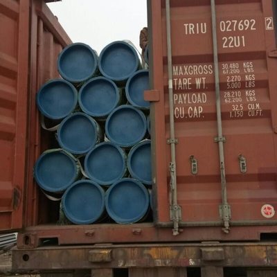 ERW Sıcak Dip Galvanizli Boru ASTM A53 Standart SCH80 İnşaat Çit Akışkan Borusu
