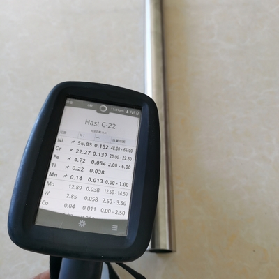 ASME B36.19 ASTM B622 UNS N06022 SCH40s Boyut 1" Alaşım C22 Dikişsiz Boru