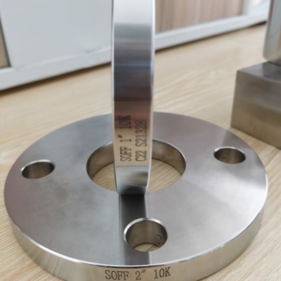ASTM B564 UNS N06022 Alaşım C22 2" 150 # Düz Yüz SO Düz Yüz Boru Flanşları Flanş Üzerinde Kayma JIS