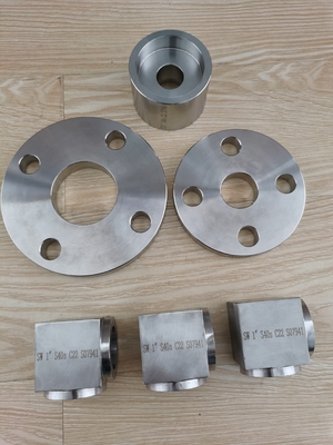 ASTM B564 UNS N06022 Alaşım C22 2" 150 # Düz Yüz SO Düz Yüz Boru Flanşları Flanş Üzerinde Kayma JIS