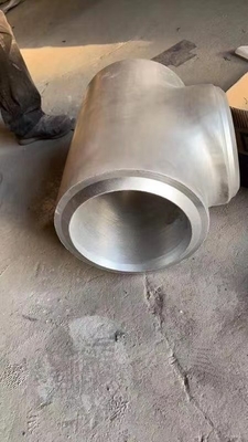 Alaşım 600 ASTM/UNSP N06600 Çubuklu Tee OD 10" WT 3mm Çevre