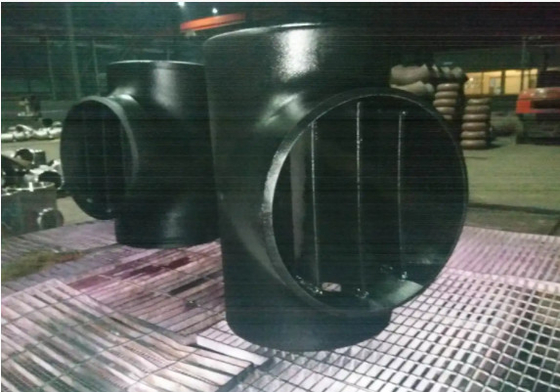 Alaşım 600 ASTM/UNSP N06600 Çubuklu Tee OD 10 &quot; WT 3mm Çevre