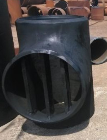 Alaşım 600 ASTM/UNSP N06600 Çubuklu Tee OD 12" WT 4 mm Çevre