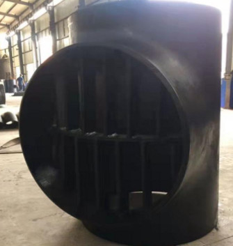 Alaşım 600 ASTM/UNSP N06600 Çubuklu Tee OD 12" WT 4 mm Çevre