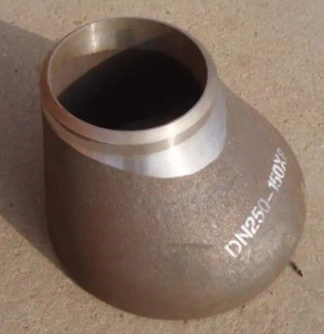 ASME B16.9 Kalın paslanmaz çelik eksantrik redüksiyon endüstriyel boru armatürleri
