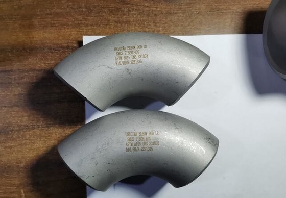 Dikişsiz Alın Kaynağı 90° Uzunluk Yarıçaplı Dirsek 6”SCH-XS ASTM N08825 Alaşım 825