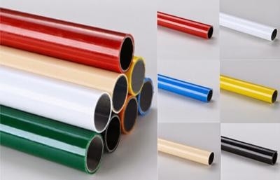 Çok Renkli ESD Siyah Yalın Boru PE Kaplamalı 0.8MM / 1.0MM / 1.2MM Kalınlık Boru