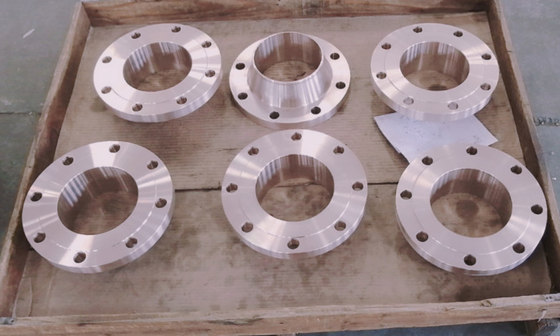 Alaşımlı Çelik Flanşlar Uzun WN FF ASME B16.5 150# WT 2.5 Mm 2