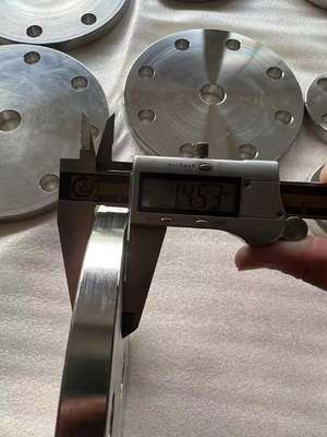 ASME B16.5 Nikel Alaşımlı Çelik Kör Flanş RF Hastelloy C22 12