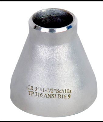 Alın Kaynaklı Bağlantı Elemanı UNS S31803 Konsantrik Redüktör SCH10 1 X 1/2 ASME B16.9