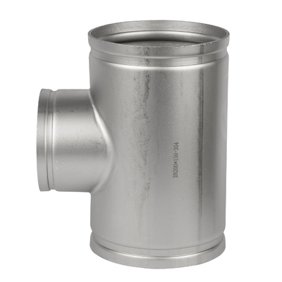 Tee C276 6 X 3 ASME B16.9'u Azaltan Alın Kaynaklı Ek Parçaları