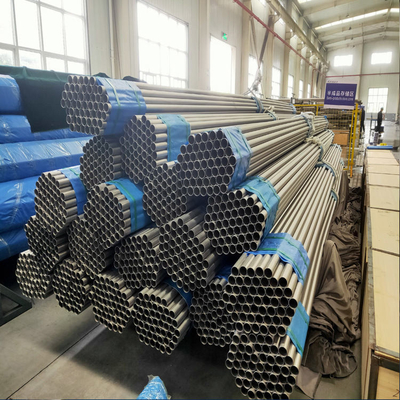 ASTM B338 3.5 inç 4 inç GR1 GR2 GR5 GR7 GR9 TA1 TA2 TA7 TA9 Dikişsiz Titanyum Alaşımlı Egzoz Borusu Tüp