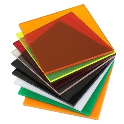 Toptan fiyat Yeşil renk özelleştirilmiş plastik dökme akrilik levha 8x4 fit 1220x2440mm 10mm 12mm