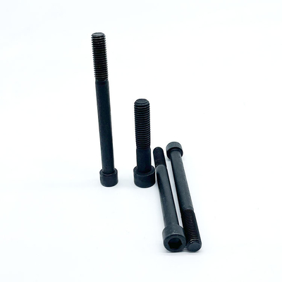 M4 M6 M14 Grade10.9 Karbon Çelik Altıgen Soket Başlı Vida Allen Cıvata DIN912