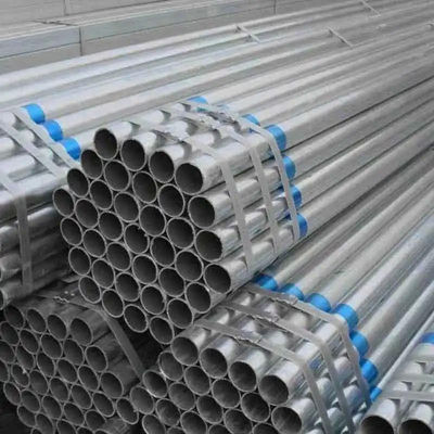 ERW işlemi için alaşımsız galvanizli SCH80 galvanizli çelik borular