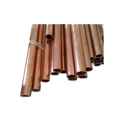 Bakır Nikel Boru 70/30 90/10 C70600 12m 0.2mm Cilalı Düz ​​Yuvarlak Bakır Boru