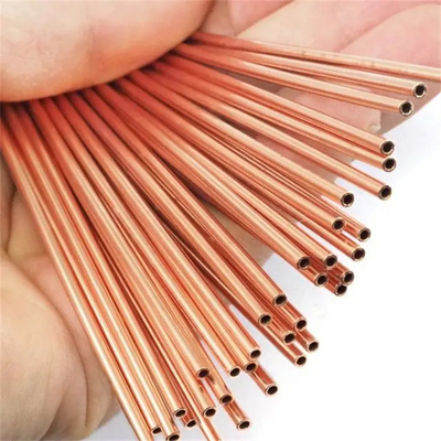 Bakır Nikel Boru Dikişsiz C70600 C71500 C12200 Düz Bakır Alaşımlı Boru 6m 0.8mm