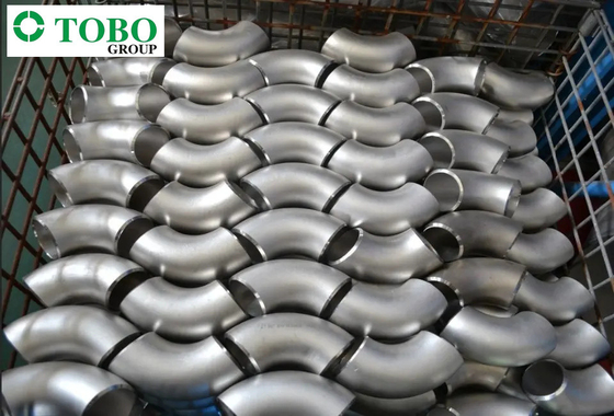 Paslanmaz Çelik Boru Ek Parçaları BW 45° LR DİRSEK A403 WP316L SCH40 2