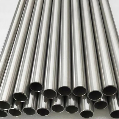 Yumuşak cilalı anodize titanyum alaşım borusu ASTM B338 B861 B862 Sıcaklığa uygun