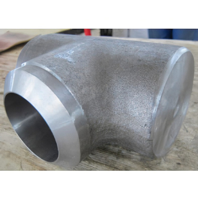 Titanyum Alaşım 1-1/2 Inch SCH40 Yastık Tee Yüksek Kaliteli BW Boru Bileşenleri ASTM B16.9