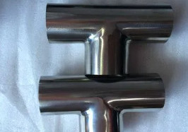 Super Duplex Paslanmaz Çelik Düz Tee A312 UNS S32101 ASME B16.9 Butt kaynak armatürleri